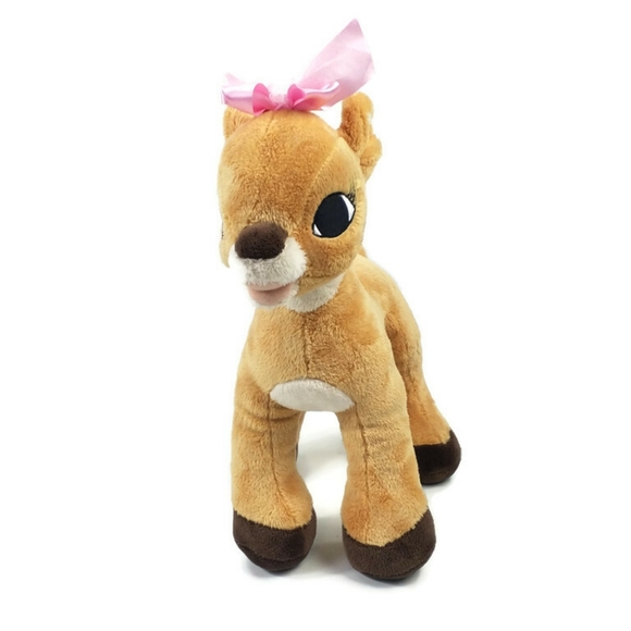 Dan Dee Collectors Choice Stuffed Clarice Plush-Rudolph The Red Nose Reindeer - Picture 2 of 10